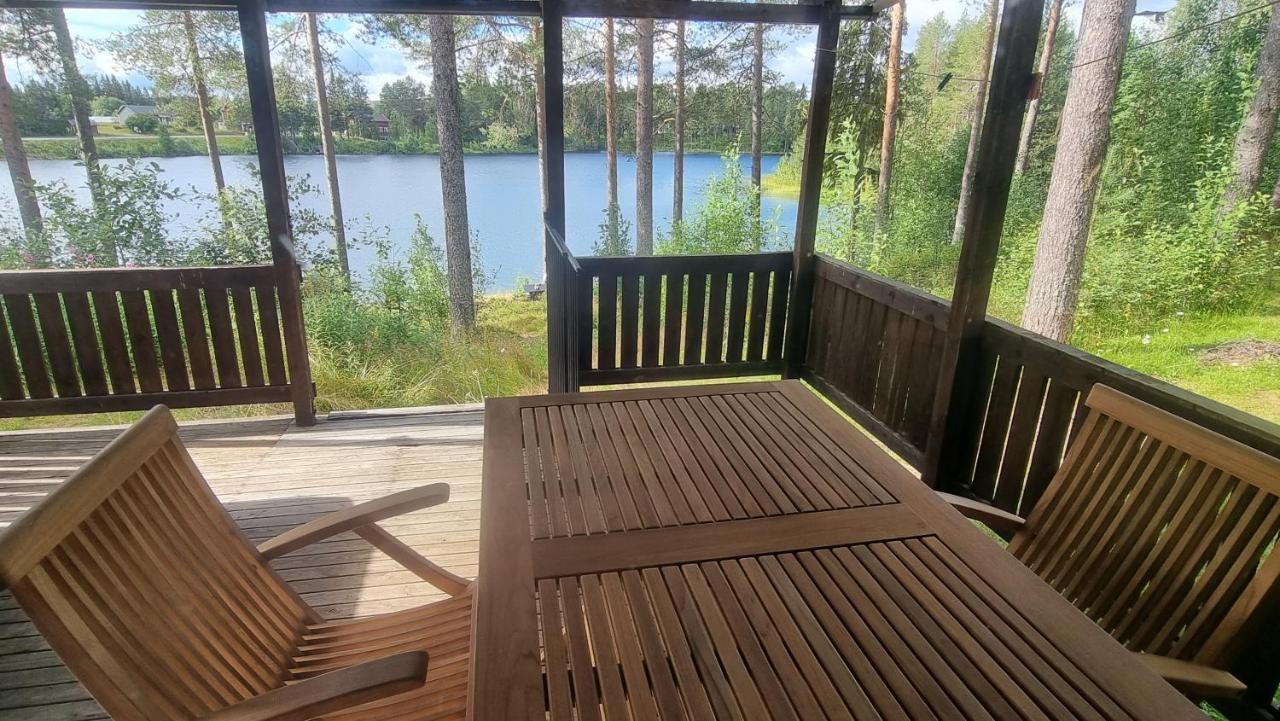 Blockhaus Am See Arvidsjaur Zewnętrze zdjęcie