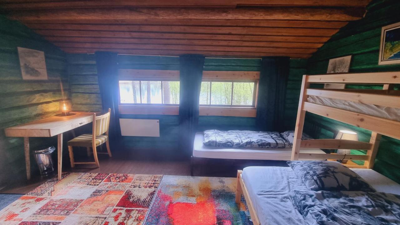 Blockhaus Am See Arvidsjaur Zewnętrze zdjęcie